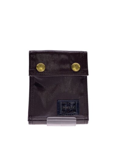 商品画像：SHINE/シャイン/2つ折り財布/PVC/BRW/無地/メンズ/581-07749// 1