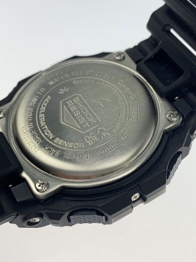 商品画像：クォーツ腕時計_G-SHOCK/デジタル/ラバー/BLK/BLK/SS// 3