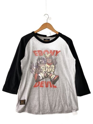商品画像：長袖Tシャツ/S/コットン/GRY// 1