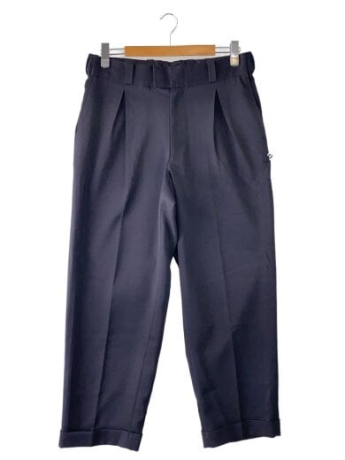 商品画像：Polyester 1 Tuck Slacks Pant/XXL/ポリエステル/BLK/無地/241-1468// 1