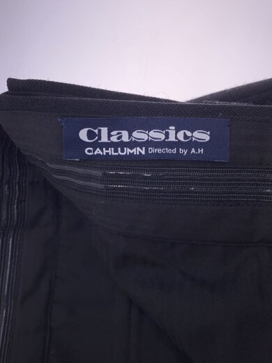 商品画像：Polyester 1 Tuck Slacks Pant/XXL/ポリエステル/BLK/無地/241-1468// 4