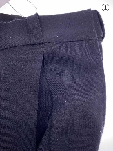 商品画像：Polyester 1 Tuck Slacks Pant/XXL/ポリエステル/BLK/無地/241-1468// 6