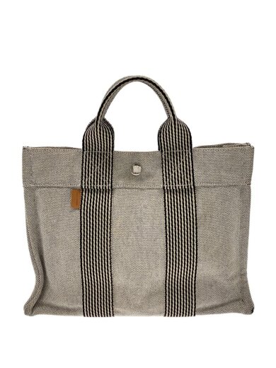 商品画像：ハンドバッグ/キャンバス/GRY/無地// 1
