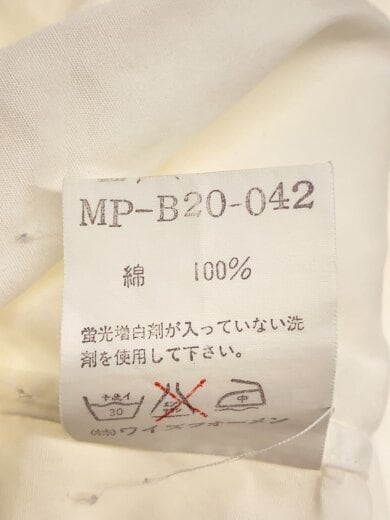 商品画像：長袖シャツ/FREE/コットン/WHT/MP-B20-042// 4