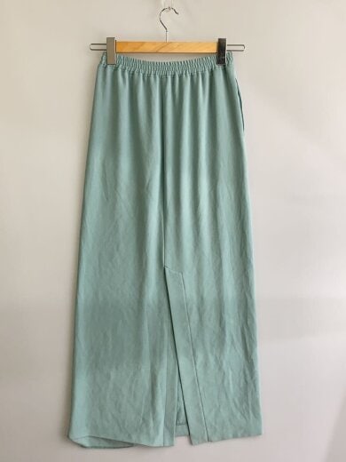 商品画像：TRIACETATE MAXI SKIRT/トリアセテート/ロングスカート/S/GRN/1624-299-3523// 2