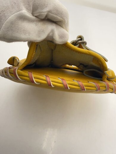 画像：ASICS野球用品/右利き用/YLW/トレーニング用ミット6