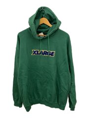 TWO TONE STANDARD LOGO PULLOVER HOODED SWEAT/L/101223012008