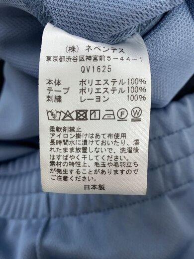 商品画像：Track Pant-Poly Smooth Sax/ボトム/M/ポリエステル/BLU/無地/QV16 4