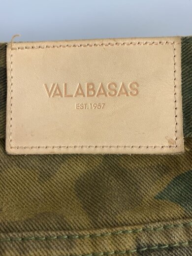 画像：VALABASASショートパンツ/29/コットン/カモフラ4