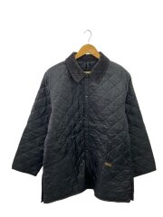 LIDDESDALE/キルティングジャケット/--/ナイロン/BLK/無地