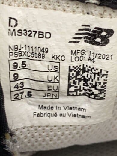 商品画像：MS327/ブラック/27.5cm/BLK 5