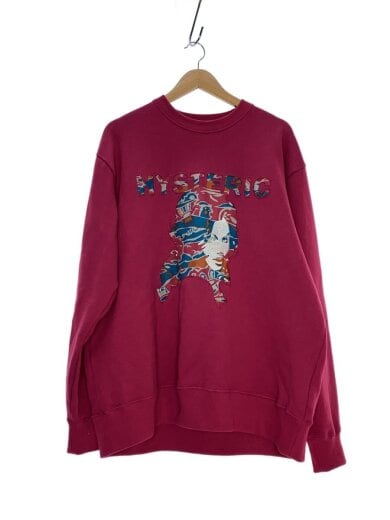 商品画像：25AW/WOMAN HEADバックアップリケ/スウェット/XL/コットン/PNK/02253CS01 1