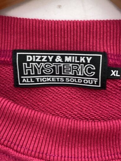 商品画像：25AW/WOMAN HEADバックアップリケ/スウェット/XL/コットン/PNK/02253CS01 3