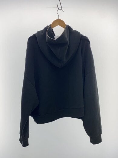 商品画像：ジップパーカー/L/コットン/BLK/ES2202 PO051 2