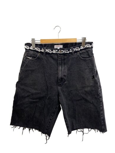 商品画像：ショートパンツ/L/デニム/BLK 1