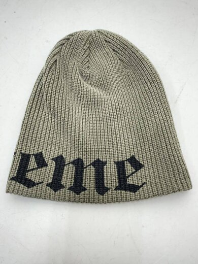 商品画像：26SS/Old English Printed Beanie/ニットキャップ/--/ゴアテックス/KHK/メンズ 2
