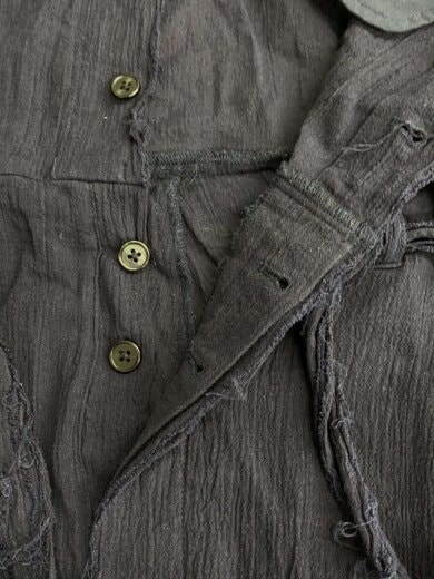 商品画像：オーバーオール/S/コットン/NVY/無地/CW0072 3