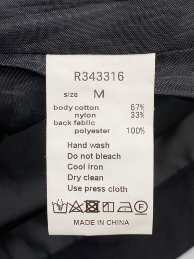 商品画像：マウンテンフーディーパーカー/ジャケット/S/コットン/BLK/R343316 4