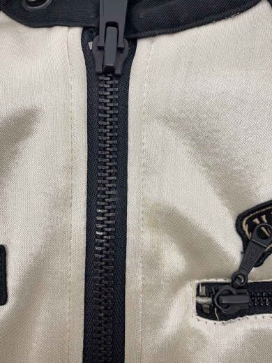 商品画像：シングルライダースジャケット/M/ポリエステル/WHT/無地// 7