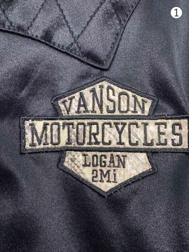 商品画像：シングルライダースジャケット/M/ポリエステル/BLK/無地// 6