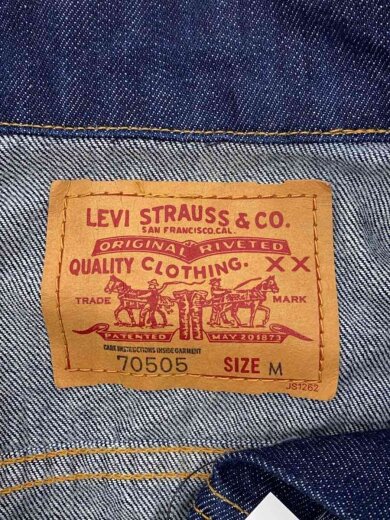 商品画像：Gジャン/M/コットン/NVY/無地/70505-0042// 3