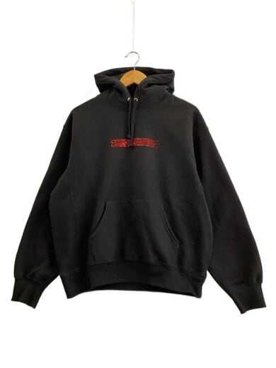 商品画像：Swarovski Motion Logo Hooded Sweatshirt/パーカー/S/コットン/BLK// 1