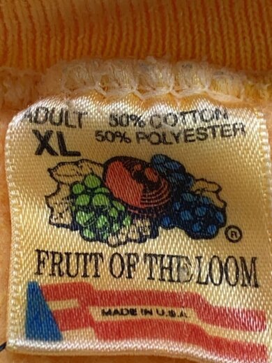 商品画像：スウェット/XL/コットン/YLW 3