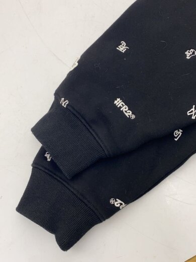 商品画像：ジップパーカー/XL/コットン/BLK/FRC3453/アイコン刺繍// 6