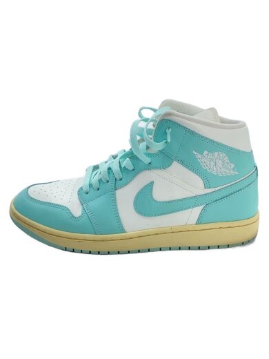 商品画像：AIR JORDAN 1 MID_エア ジョーダン 1 ミッド/28cm/BLU/レザー// 1