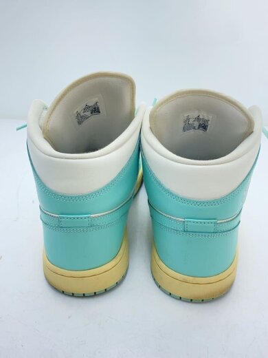 商品画像：AIR JORDAN 1 MID_エア ジョーダン 1 ミッド/28cm/BLU/レザー// 7