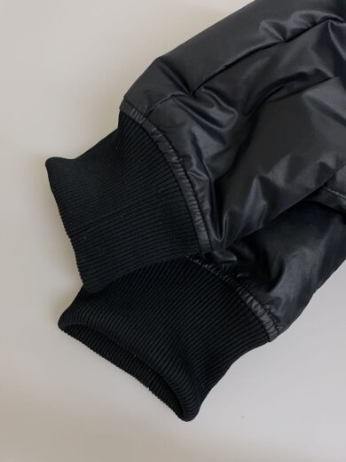 商品画像：ダウンジャケット/XL/ポリエステル/BLK/無地/CU4403-010// 5