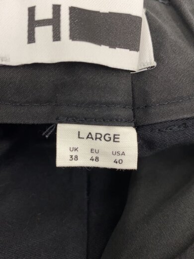 商品画像：ストレートパンツ/L/コットン/BLK/1214-177-9426// 5
