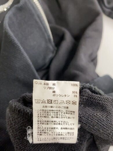 商品画像：ジップパーカー/FREE/コットン/BLK/rf23-e01// 5