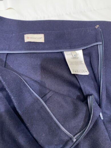 商品画像：ロングスカート/42/ウール/NVY/E20932561680 3