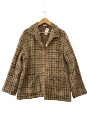 ジャケット/4/ウール/BEG/チェック/A22AB01HT