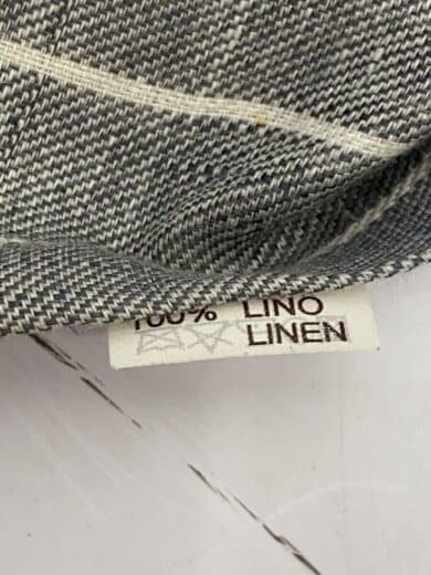 商品画像：ネクタイ/リネン/GRY/メンズ 4