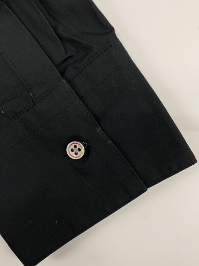 商品画像：長袖シャツ/--/コットン/BLK 5