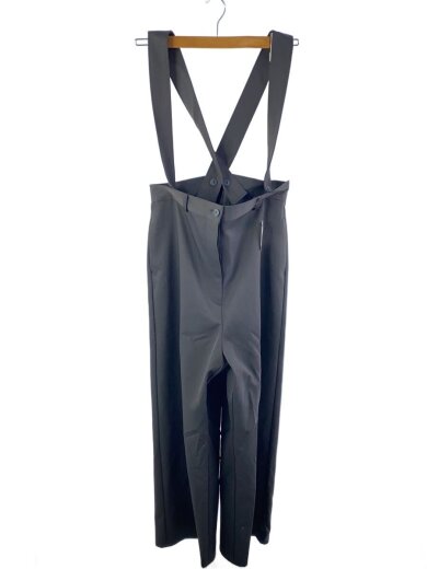 商品画像：ボトム/M/ポリエステル/GRY/1224320150-0/サスペンダーワイドパンツ 1