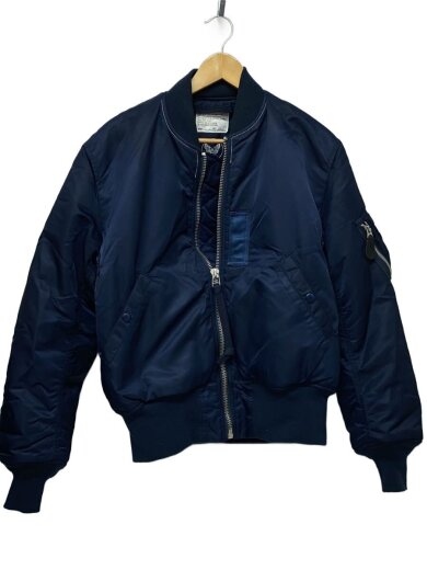 ALPHA INDUSTRIES/フライトジャケット/40/--/NVY/8415-633-96