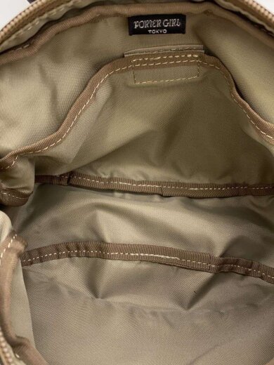 商品画像：ウエストバッグ/ナイロン/BEG/無地 6