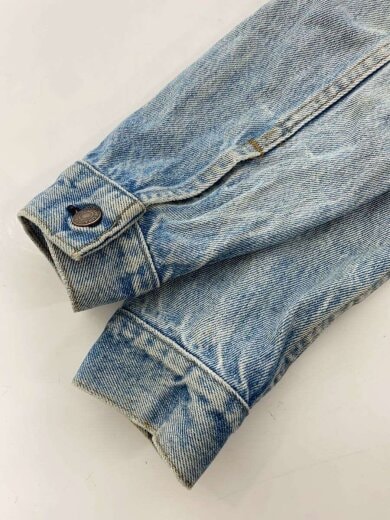 商品画像：USA製/ボタン裏527/裏側汚れ有/Gジャン/--/コットン/IDG/無地 6