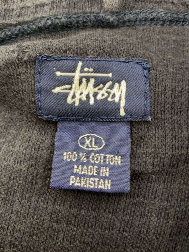 商品画像：ジップパーカー/90s/紺タグ/フード若干色褪せ有/XL/コットン/NVY 4