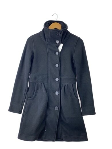 商品画像：前面毛玉有/フリースジャケット/XS/ポリエステル/BLK/無地/RN51884 1