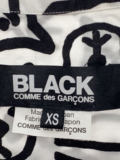 商品画像：長袖シャツ/XS/コットン/WHT/総柄/1L-B006 3