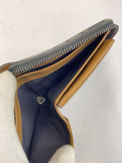 商品画像：2つ折り財布/レザー/BRW/メンズ 5