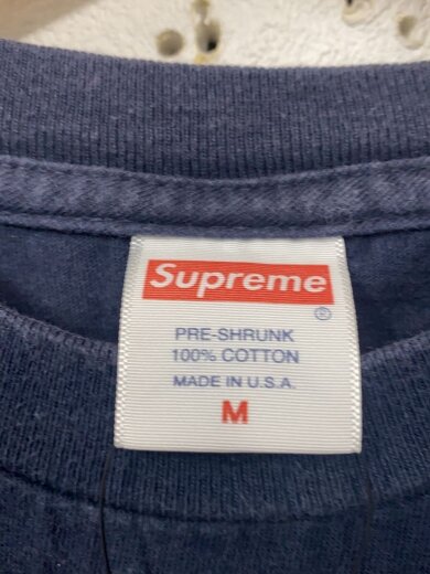 商品画像：Tシャツ/M/コットン/NVY/無地// 3