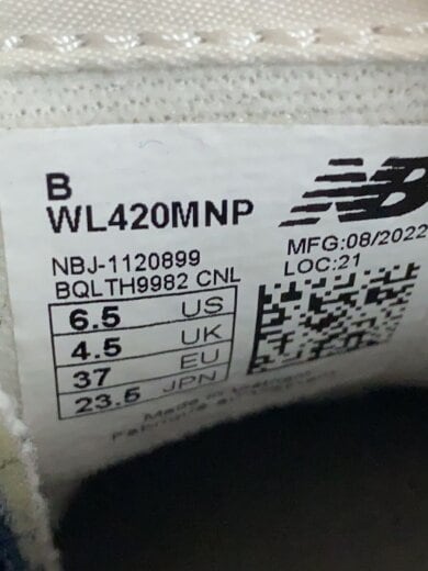 商品画像：シューズ/23.5cm/NVY/WL420MNP 5