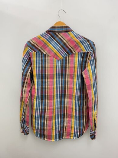 商品画像：長袖シャツ/M/コットン/マルチカラー/0231ah01 2