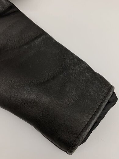 商品画像：シングルライダースジャケット/40/牛革/BLK/AT641P 8