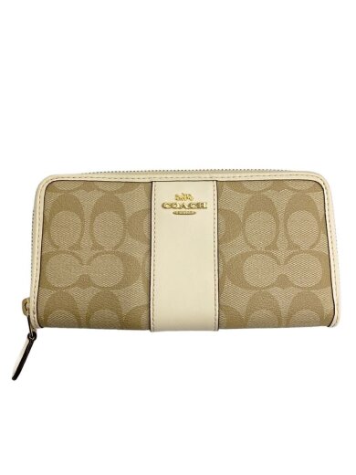 商品画像：長財布/レザー/WHT/レディース/f54630 1